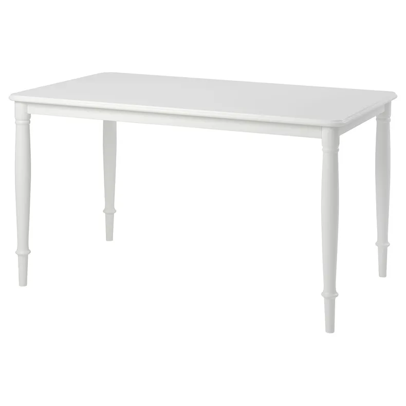 IKEA DANDERYD ДАНДЕРЮД, стіл обідній, білий, 130x80 см 405.687.26 фото №1