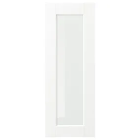 IKEA ENKÖPING ЕНКЕПІНГ, скляні дверцята, імітація білого дерева, 30x80 см 005.057.88 фото