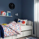 IKEA SLÄKT СЛЭКТ, каркас кровати с реечным дном, белый, 90x200 см 792.277.55 фото thumb №3