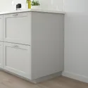 IKEA LERHYTTAN ЛЕРХЮТТАН, облицювальна панель, світло-сірий, 39x105 см 503.523.49 фото thumb №3