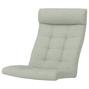 IKEA POÄNG ПОЕНГ, подушка для крісла, ГУННАРЕД світло-зелений 105.493.91 фото
