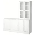 IKEA HAVSTA ХАВСТА, комбінація для зберіг з розсув двер, білий, 202x47x212 см фото thumb №1