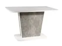 Стіл кухонний SIGNAL CALIPSO IN, білий матовий / ефект бетону, 68x110 фото thumb №6