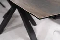 Керамічний Стіл SIGNAL COLUMBUS, коричневий / чорний, 90x160 фото thumb №8