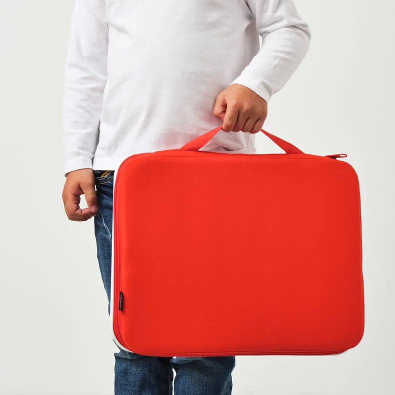IKEA MÅLA МОЛА, сумка-планшет для рисования, красный, 35x27 см 704.598.96 фото №6