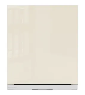 BRW Правосторонний кухонный шкаф Sole L6 60 см с вытяжкой магнолия жемчуг, альпийский белый/жемчуг магнолии FM_GOO_60/68_P_FL_BRW-BAL/MAPE/IX фото