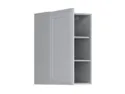 BRW Верхний кухонный шкаф Верди 50 см левый светло-серый матовый, греноловый серый/светло-серый матовый FL_G_50/72_L-SZG/JSZM фото thumb №3