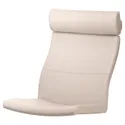 IKEA POÄNG ПОЕНГ, подушка для крісла, Глоса ламана біла 301.059.01 фото thumb №1