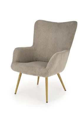 Мягкое кресло HALMAR AMARO, серый фото
