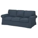 IKEA EKTORP ЕКТОРП, 3-місний диван, КІЛАНДА темно-синій 295.090.07 фото thumb №1