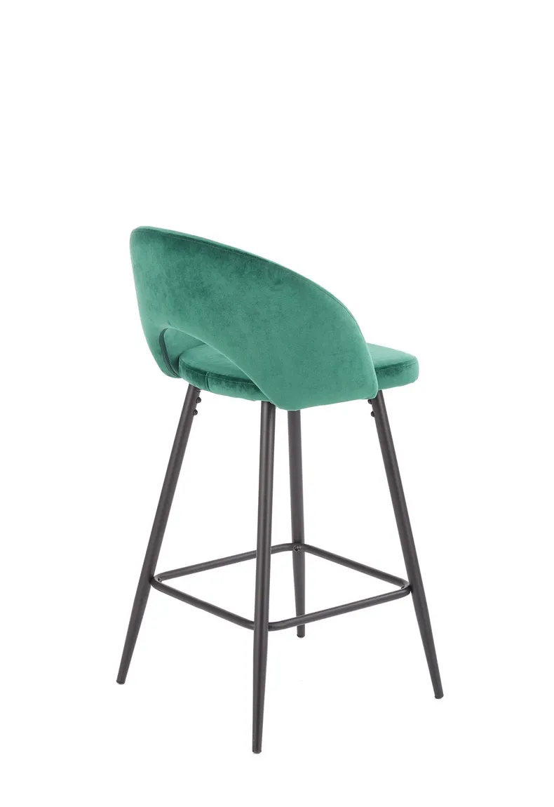 Барный стул HALMAR H96 хокер темно-зеленый фото №3