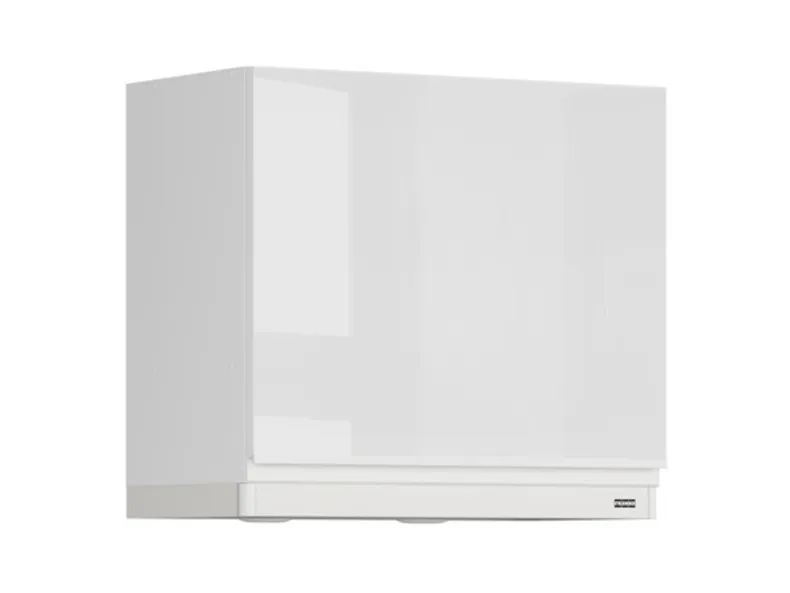 BRW Верхний шкаф для кухни Sole 60 см с вытяжкой белый глянец, альпийский белый/глянцевый белый FH_GOO_60/50_O_FL_BRW-BAL/BIP/BI фото №2