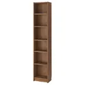 IKEA BILLY БІЛЛІ, книжкова шафа, коричневий горіх, 40x28x202 см 805.086.41 фото thumb №1