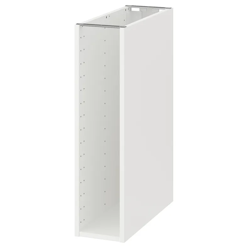 IKEA METOD МЕТОД, каркас підлоговї шафи, білий, 20x60x80 см 302.125.62 фото №1