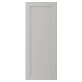 IKEA LERHYTTAN ЛЕРХЮТТАН, дверь, светло-серый, 40x100 см 404.614.81 фото