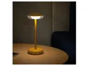 BRW Настольная светодиодная лампа Fluxy с диммером желтая 092949 фото thumb №2