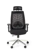 Кресло компьютерное офисное вращающееся HALMAR GERONIMO, черный фото thumb №8