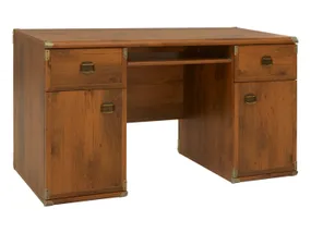 Письмовий стіл BRW Indiana, 140х65 см, дуб JBIU2D2S-DSU фото