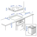 IKEA LAGAN ЛАГАН, індукційна варильна панель, плагін 2 зони/чорний 705.060.96 фото thumb №6