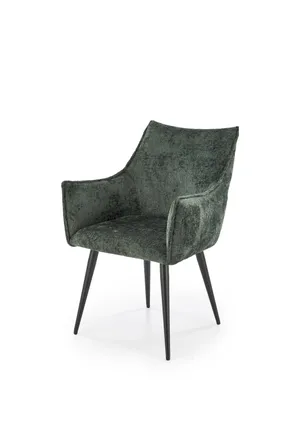 Кухонний стілець HALMAR K559 темно-зелений фото