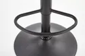 Барний стілець HALMAR H89, ніжка - чорна, оббивка - темно-сірий фото thumb №6
