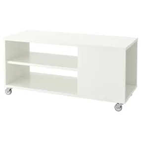 IKEA VIHALS ВІХАЛЬС, журнальний столик, білий, 91x37 см 504.887.34 фото