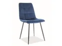 Кухонний стілець SIGNAL MILA Velvet, Bluvel 03 - світло-сірий фото thumb №21