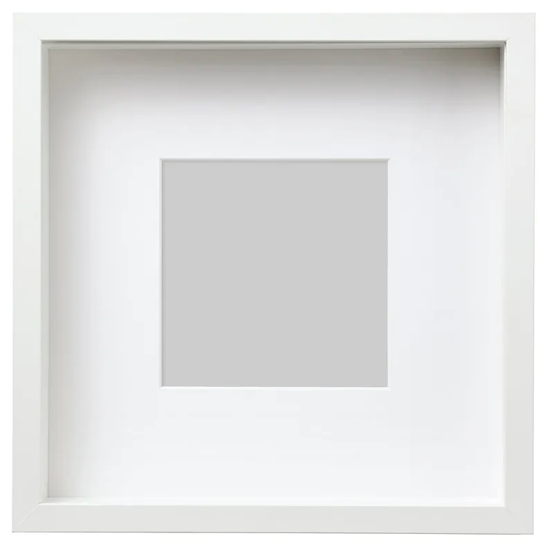 IKEA SANNAHED САННАХЕД, рамка, білий, 25x25 см 004.591.16 фото №1