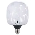 IKEA MOLNART МОЛНАРТ, светодиодная лампочка E27 240 лм, Трубчатая форма из белого / прозрачного стекла, 120 мм 205.404.27 фото thumb №1