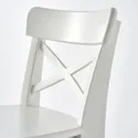 IKEA INGOLF ІНГОЛЬФ, стілець дитячий, білий 901.464.56 фото thumb №3