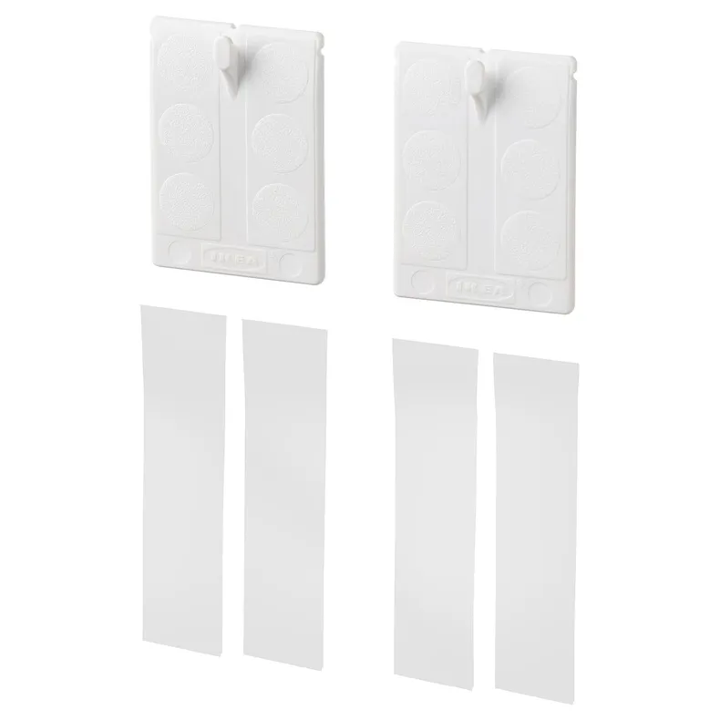 IKEA ALFTA АЛЬФТА, самоклеящийся крючок для рамки, белый 503.828.41 фото №1
