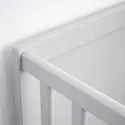 IKEA SUNDVIK СУНДВІК, ліжко для немовлят, сірий, 60x120 см 504.940.75 фото thumb №8