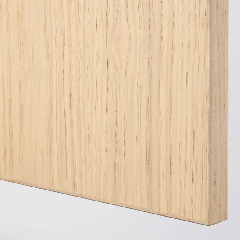 IKEA FORSAND ФОРСАНД, дверца с петлями, белый крашеный дуб, 25x195 см 693.874.24 фото №2