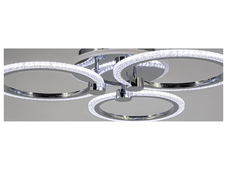 BRW Ring LED 4-точечный потолочный светильник серебристый 091365 фото №4