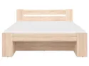 BRW Кровать двуспальная с ламелями BRW NEPO PLUS 160х200 см, дуб сонома LOZ3S/160-DSO фото thumb №4