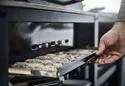 IKEA GRILLSKÄR ГРІЛЛЬШЕР, вугільний гриль, чорна, нержавіюча сталь зовнішня, 86x61 см фото thumb №7