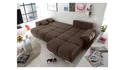 BRW Универсальный угловой диван Noti со спальной функцией и ящиком для хранения велюр коричневый NA-NOTI-LX.3DL.URC-G2_BD5554 фото thumb №2