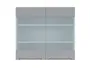 BRW Двухдверный верхний кухонный шкаф Iris 80 см с дисплеем ferro FB_G_80/72_LV/PV-SZG/FER фото