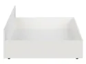BRW Ящик для кровати LOZ/160/T BRW KASPIAN, белый / матовый белый SZU/160-BI/BIM фото thumb №2