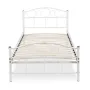 Кровать односпальная металлическая MEBEL ELITE GRIFFIN, 90x200 см, Белый фото