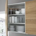 IKEA ENHET ЕНХЕТ, кухня, білий / імітація. дуб, 243x63.5x222 см 393.380.91 фото thumb №10