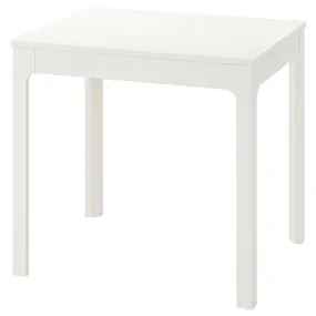 IKEA EKEDALEN ЭКЕДАЛЕН, раздвижной стол, белый, 80 / 120x70 см 703.408.26 фото