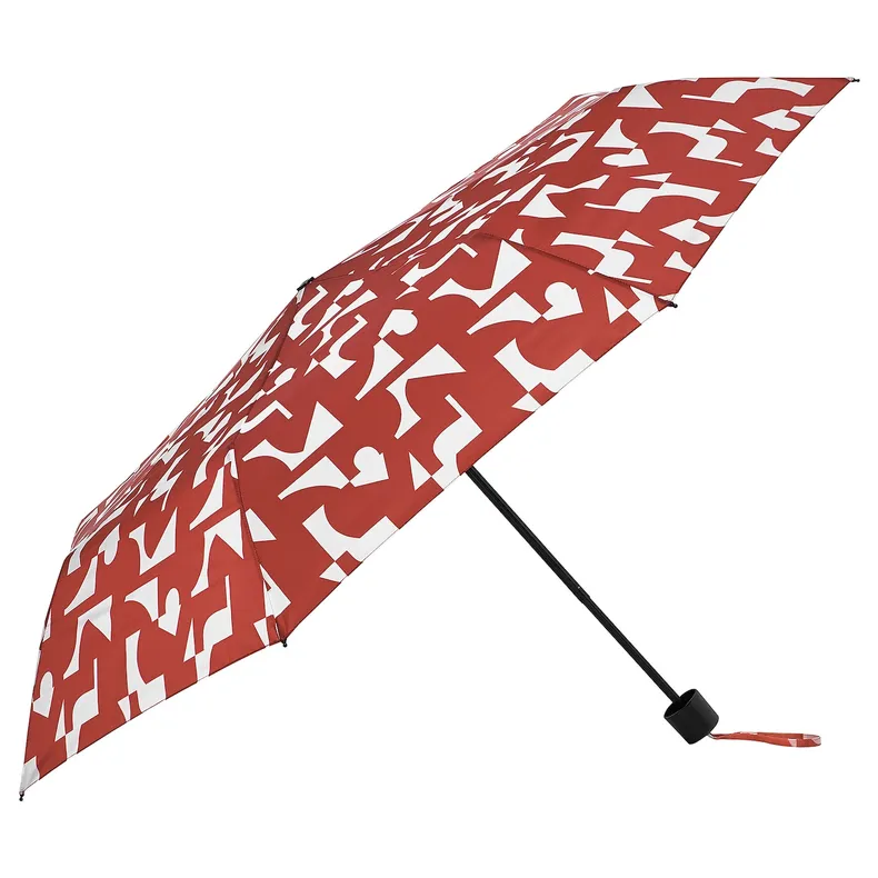 IKEA KNALLA КНЭЛЛА, зонт, складной красный 105.608.35 фото №1