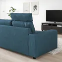 IKEA VIMLE ВИМЛЕ, 3-местный диван, с подголовником с широкими подлокотниками / темно-синего цвета 794.327.65 фото thumb №2