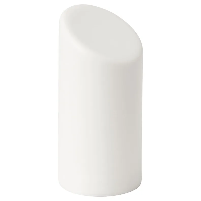IKEA ÄDELLÖVSKOG ЭДЕЛЛЁВСКОГ, светодиодная формовая свеча, белый / внутренний / наружный, 16 см 305.202.59 фото №1