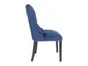 BRW Мягкое кресло Charlot темно-синий велюр SJ80_49-GRANAT фото thumb №3