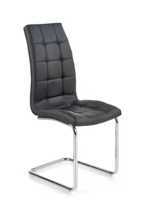 Кухонний стілець HALMAR K147 чорний (2р=4шт) фото