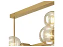 BRW 8-позиционный потолочный светильник Astrid в стальном золотом цвете 086100 фото thumb №3