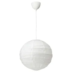 IKEA REGOLIT РЕГОЛІТ / HEMMA ХЕММА, підвісний світильник, білий, 45 см 194.440.83 фото