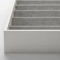 IKEA KOMPLEMENT КОМПЛЕМЕНТ, висувна полиця із вставкою, білий, 50x58 см 292.495.14 фото thumb №5